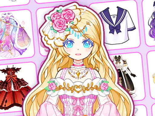 Play Anime Princess Dress Up Games - Free Game Online on GamesCrush.com