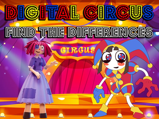 Digital Circus Find The Differences