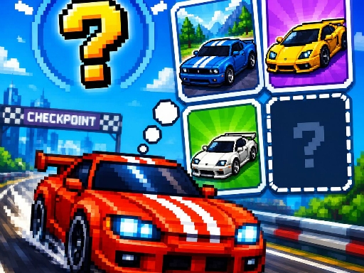 Pixel Car Memory Quest