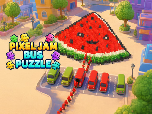 Pixel Jam Bus Puzzle