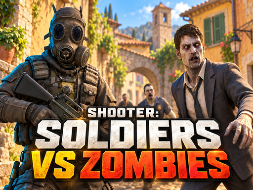 Shooter: Soldiers vs Zombies